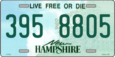 NH license plate 3958805