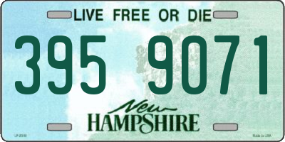 NH license plate 3959071