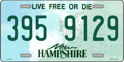 NH license plate 3959129