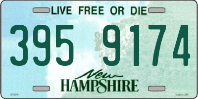 NH license plate 3959174