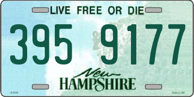 NH license plate 3959177