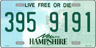 NH license plate 3959191