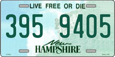 NH license plate 3959405