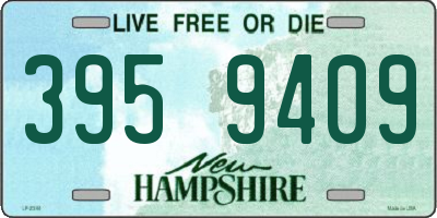 NH license plate 3959409