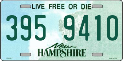 NH license plate 3959410