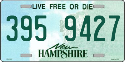 NH license plate 3959427
