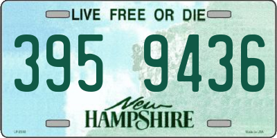 NH license plate 3959436