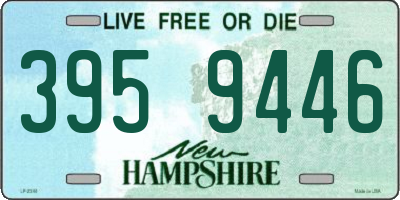 NH license plate 3959446
