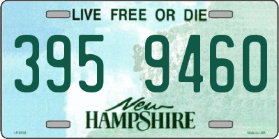 NH license plate 3959460