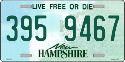 NH license plate 3959467