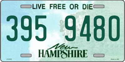 NH license plate 3959480