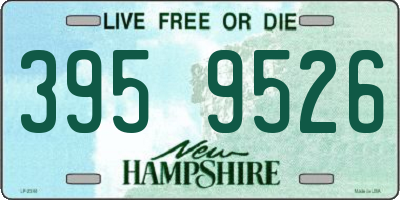 NH license plate 3959526