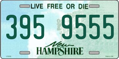 NH license plate 3959555