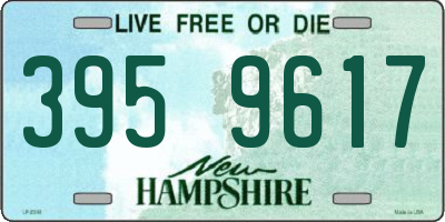 NH license plate 3959617