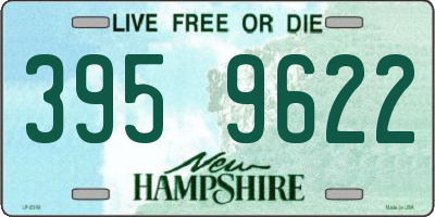 NH license plate 3959622