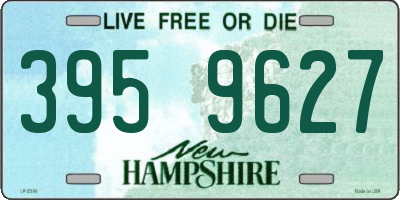 NH license plate 3959627
