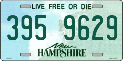 NH license plate 3959629