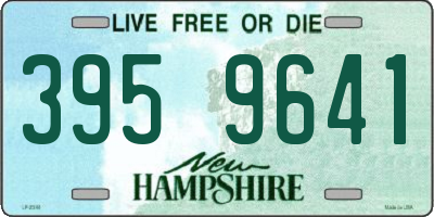 NH license plate 3959641