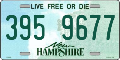 NH license plate 3959677