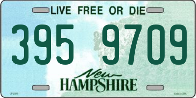NH license plate 3959709