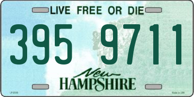 NH license plate 3959711