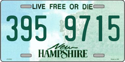 NH license plate 3959715