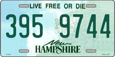 NH license plate 3959744