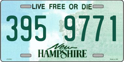 NH license plate 3959771