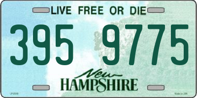 NH license plate 3959775