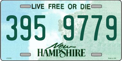 NH license plate 3959779