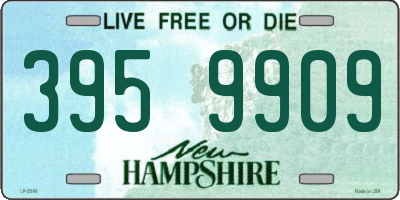 NH license plate 3959909