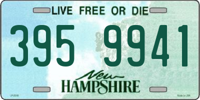 NH license plate 3959941