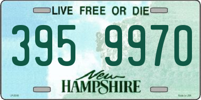NH license plate 3959970