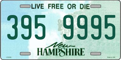 NH license plate 3959995