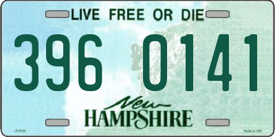 NH license plate 3960141