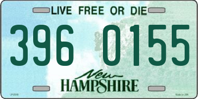 NH license plate 3960155