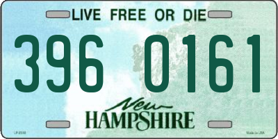 NH license plate 3960161