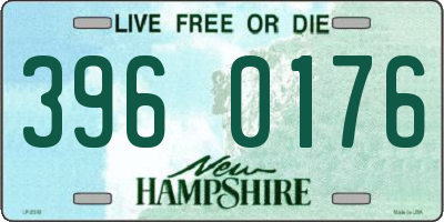 NH license plate 3960176