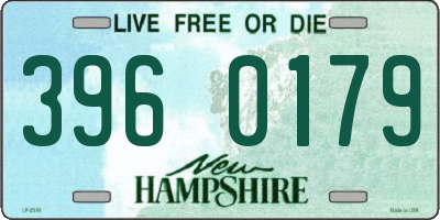 NH license plate 3960179