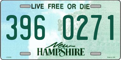 NH license plate 3960271