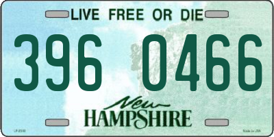NH license plate 3960466