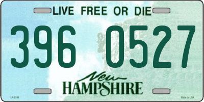 NH license plate 3960527
