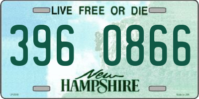 NH license plate 3960866