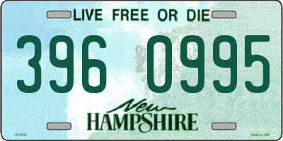 NH license plate 3960995