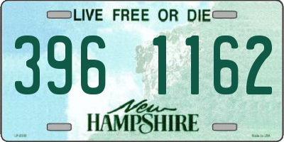 NH license plate 3961162