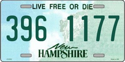 NH license plate 3961177