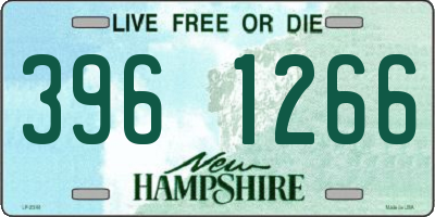 NH license plate 3961266