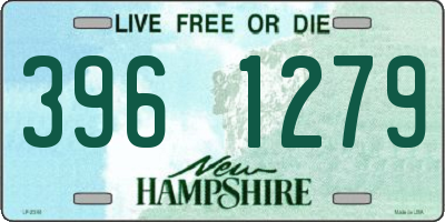 NH license plate 3961279