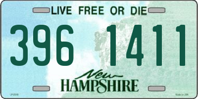 NH license plate 3961411