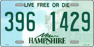 NH license plate 3961429